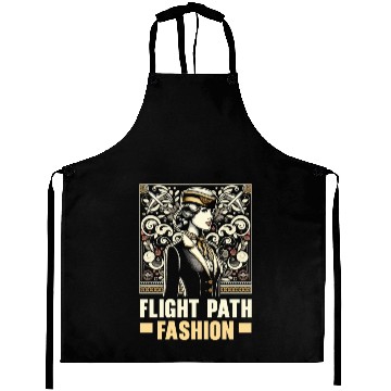 Discover Flight Attendant Aviation Cabin Crew Stewardess Aprons