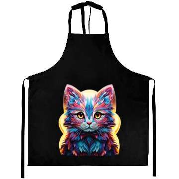 Discover Art Cat with Golden light Aprons