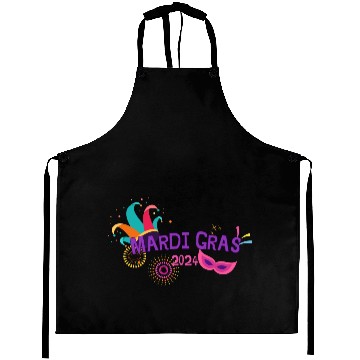 Discover Design Mardi Gras Aprons