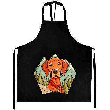 Discover Alert Vizsla on Hike Aprons