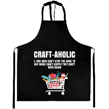 Discover Funny Crafting Mom Craft Supply Aprons
