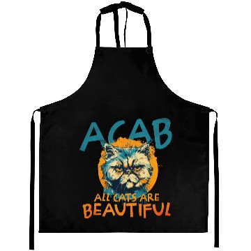Discover ACAB All Cats Are Beautiful Aprons