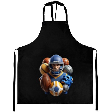 Discover Game Day Champ Representing College Athletics Aprons