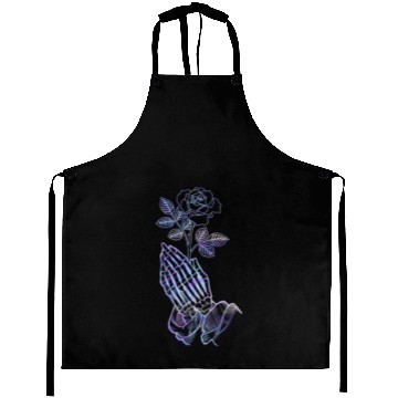 Discover Blossoms of the Beyond Skeletal Embrace Aprons