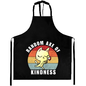 Discover Random Axe of kindness Aprons