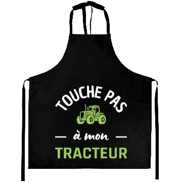 Discover Farmer don't touch my tractor Aprons
