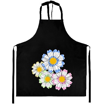 Discover cosmosflower blossom flowerpattern floral flower Aprons