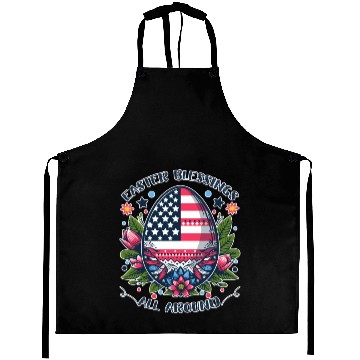 Discover Easter Egg Flag - Easter Blessings All Around Aprons