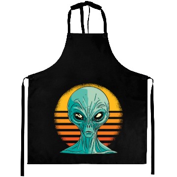Discover Alien Extraterrestrial Aprons