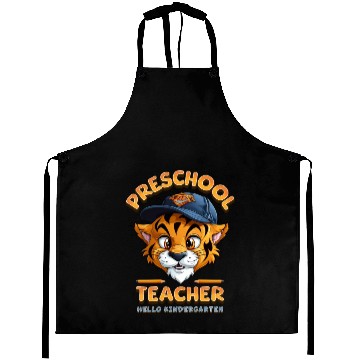 Discover Preschool Teacher Hello Kindergarten Aprons