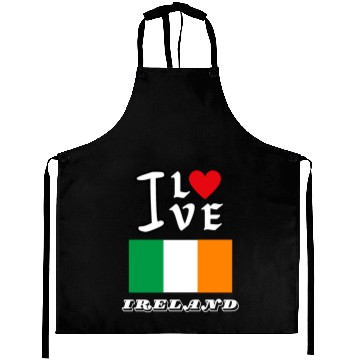 Discover I Love Ireland Aprons