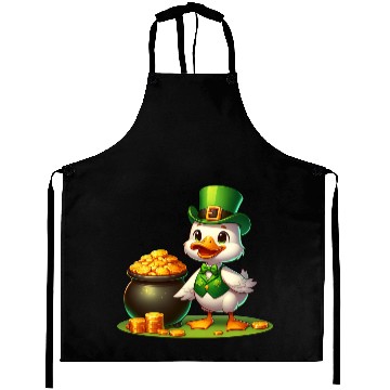 Discover St. Patrick's Day Elephant Green Aprons
