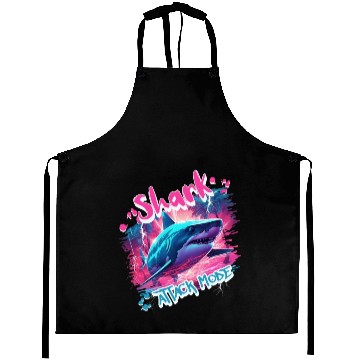 Discover Shark Attack Mode Aprons