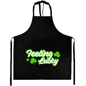 Discover Feeling Lucky St. Patrick's Day Aprons