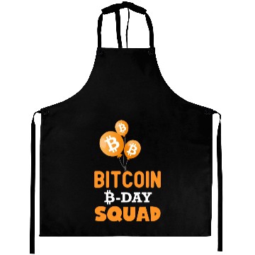 Discover Bitcoin Day Squad Aprons
