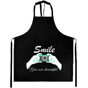 Discover smile you are beautiful Aprons