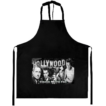 Discover Classic Hollywood Movie Fan Aprons