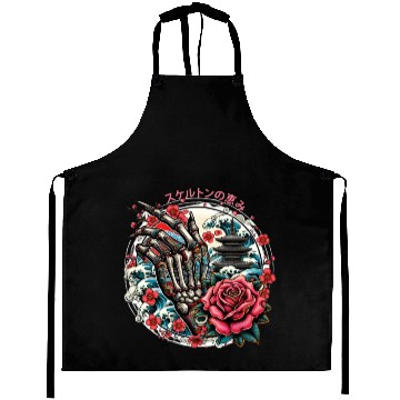 Discover Skeleton's Sakura Aprons
