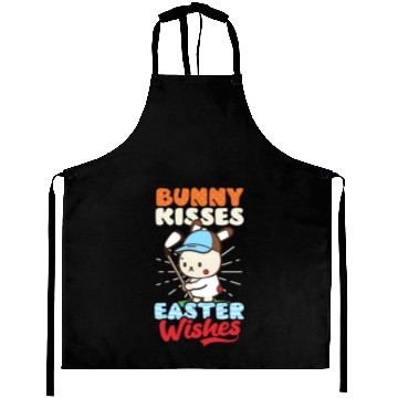 Discover Golf Easter Bunny Kisses Easter Wishes Aprons