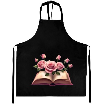 Discover Book and Flower, Rose Aprons