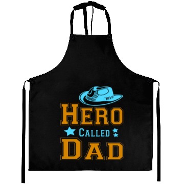 Discover Typography Aprons design Hero Called Dad