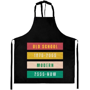 Discover Old school since 80s Aprons