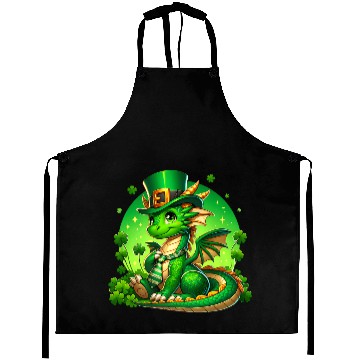Discover St Patricks Day Dragon Saint Pattys Aprons