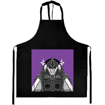 Discover Mech Robot Square Poster (Design 2 | R80) Aprons