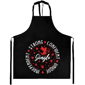 Discover Single Awareness Aprons, Single Independent Strong