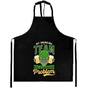 Discover Lacrosse St. Patricks Day Team Has Lacrosse Proble Aprons