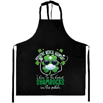 Discover Pediatric Medical Assistant Coolest Shamrocks Aprons