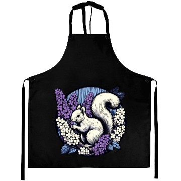Discover Lilac Squirrel Aprons