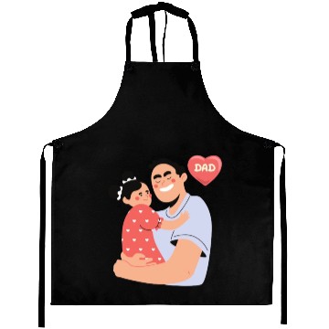 Discover A Father-Daughter Journey in Fashion" Aprons