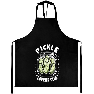 Discover Pickle Lover Funny Pickle Dill pickle Pickled Aprons
