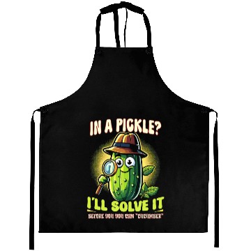 Discover Pickle Lover Funny Pickle Dill pickle Pickled Aprons