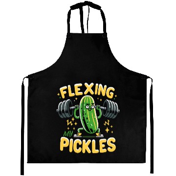 Discover Pickle Lover Funny Pickle Dill pickle Pickled Aprons
