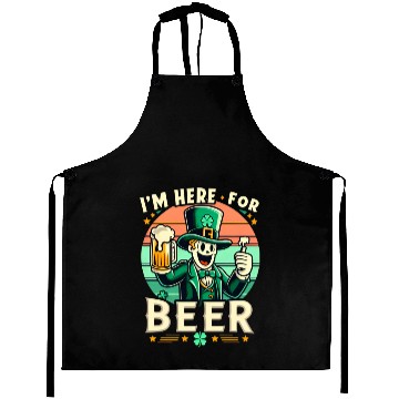 Discover i am ready for the beer St.Patrick's day Aprons