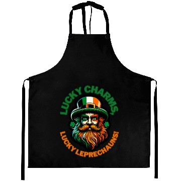 Discover Lucky charms, lucky leprechauns Aprons