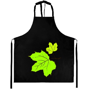 Discover Two maple leaves drawing. Hand drawn. Maple leaf. Aprons