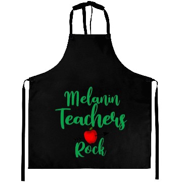 Discover melanin teacher rock for light Aprons
