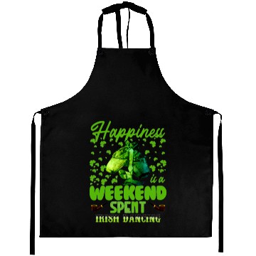 Discover happiness is a weekend spent irish dancing for li Aprons