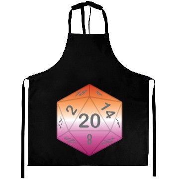 Discover Pride Dice - Lesbian Aprons