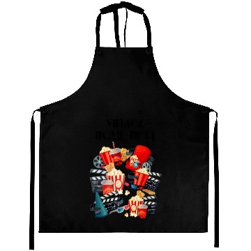Discover Popcorn Vintage Movie Night Aprons