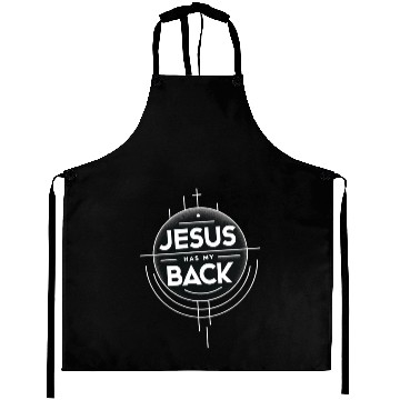 Discover Jesus Has My Back 19 Aprons