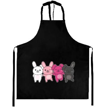 Discover Transfem Flag Pride Lgbtq Bunny Aprons