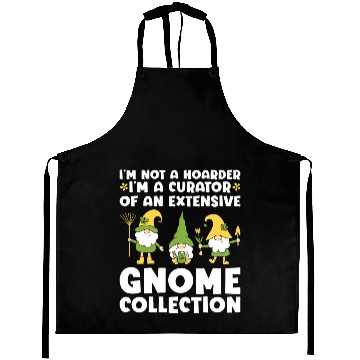 Discover Funny Garden Gnome Collector Aprons