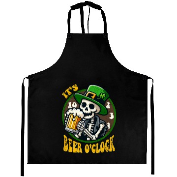 Discover ITS BEER O CLOCK ST PATRICKS DAY Aprons