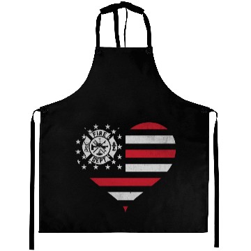 Discover FIREFIGHTER LOVE Aprons