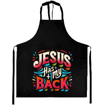 Discover Jesus Has My Back 22 Aprons
