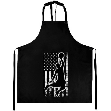 Discover US Flag Basketball Aprons